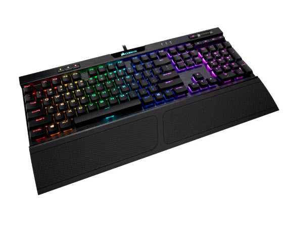 Milwaukee PC - K70 PRO RGB Optical-Mechanical Gaming Keyboard with PBT DOUBLE SHOT PRO Keycaps