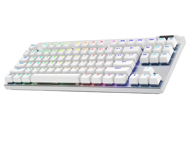 Milwaukee PC - Logitech G PRO X TKL LIGHTSPEED Wireless Gaming Keyboard RGB (Tactile) (White)