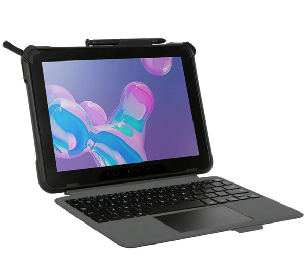 Milwaukee PC - Targus Field-Ready Keyboard Case for Samsung Galaxy® Tab Active4 Pro