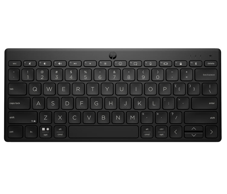 Milwaukee PC - HP 355 Compact Multi-Device Bluetooth Keyboard - BT 5.2, up to 3 Devices