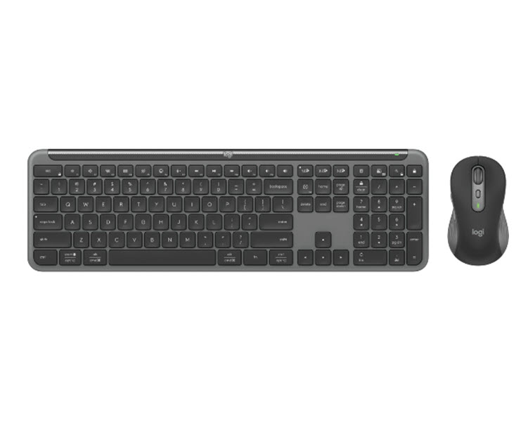 Milwaukee PC - Logitech MK955 Signature Slim Combo - Full-size, Bluetooth, Logi Bolt, 1000 DPI