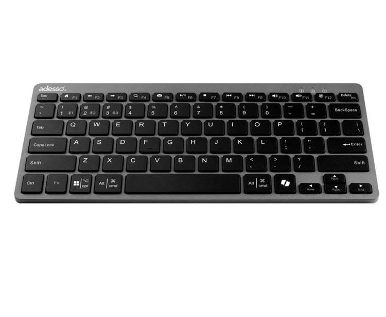 Milwaukee PC - Adesso EasyTouch 7000 Bluetooth Scissor Switch Keyboard w/CoPilot AI Hotkey