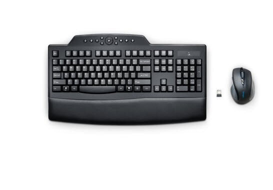 Milwaukee PC - Kensington Pro Fit Wireless Comfort Desktop Set - K/M, Spill-Proof