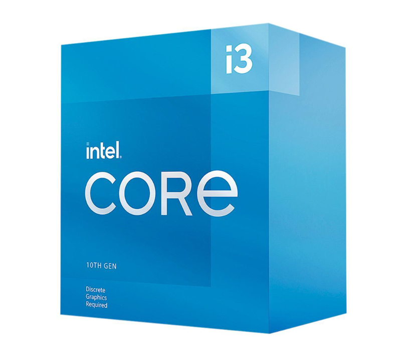 Milwaukee PC - Intel Core i3-10105F, s1200, 3.70/4.40GHz, 4c/8t, No Gfx