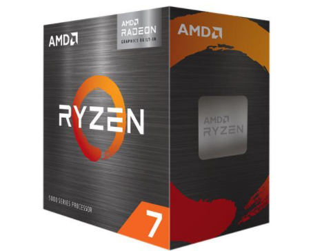 Milwaukee PC - AMD Ryzen 7 5700G Processor - AM4, 2.8/4.6GHz, 8c16t, 4MB Cache, 7nm, Radeon Grx