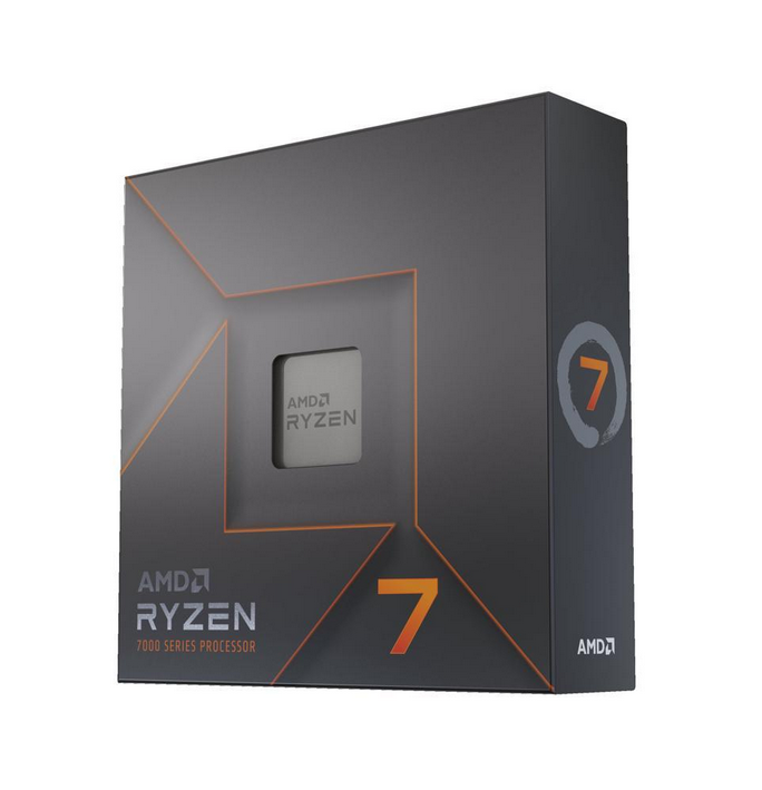 Milwaukee PC - AMD Ryzen 7 7700X Processor - AM5, 4.5/5.4GHz, 8c16t, AMD Gfx, no fan
