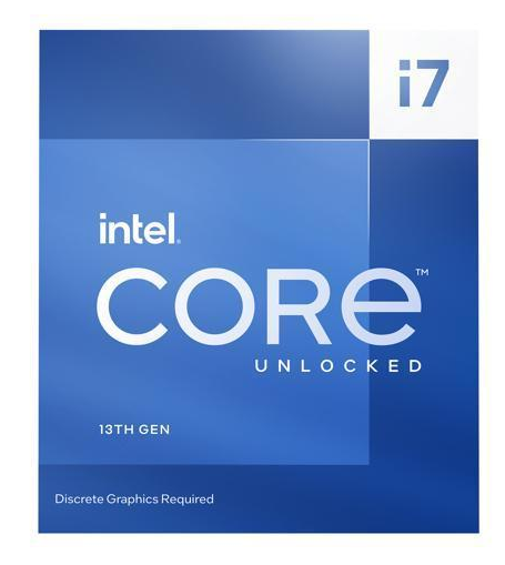 Milwaukee PC - Intel® Core™ i7-13700KF - s1700-2.50GHz/5.40GHz-8Pcores/8Ecores/24T-No Gfx- Unlocked- Tray