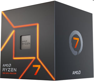 Milwaukee PC - AMD Ryzen™ 7 7700 Gaming CPU - AM5, PCIe 5.0, EXPO, 8c/16t, 3.80GHz/5.30GHz,Wraith Prism RGB,Radeon Gfx, Unlocked  