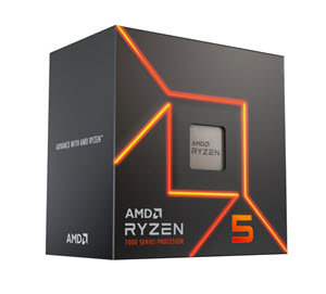 Milwaukee PC - AMD Ryzen™ 5 7600 - AM5, PCIe 5.0, EXPO, 6c/12t, 3.80GHz /5.10GHz, Radeon Gfx, Wraith Stealth, Unlocked