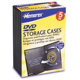 Milwaukee PC - DVD Video Cases 5 Pk Black