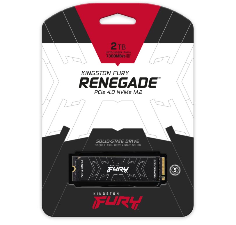 Milwaukee PC - Kingston FURY Renegade PCIe 4.0 NVMe M.2 SSD - 2TB
