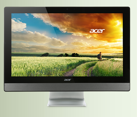 Milwaukee PC - Acer Aspire AZ3-710-UR54 - 23.8in Touch, i5-4590T (2.0), 8GB, 1TB, DVDRW, Wifi-AC, BT, Win10 64