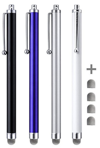 Milwaukee PC - CCIVV Stylus  4Pack w/ Replaceable Mesh Tips