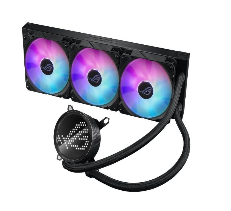 Milwaukee PC - ROG RYUO III 360 ARGB AIO - AMD/Intel, LED Display, Black