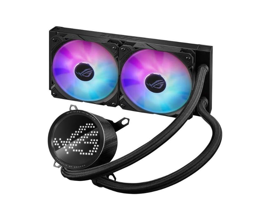 Milwaukee PC - ROG RYUO III 240 ARGB Black - AIO, AMD/Intel, LED Display