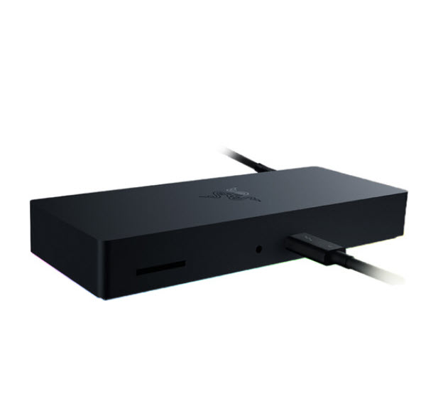 Milwaukee PC - Razer Thunderbolt 4 Dock Chroma - 4K, GbLAN, 4xTB4, 3xUSB 3.2, SD