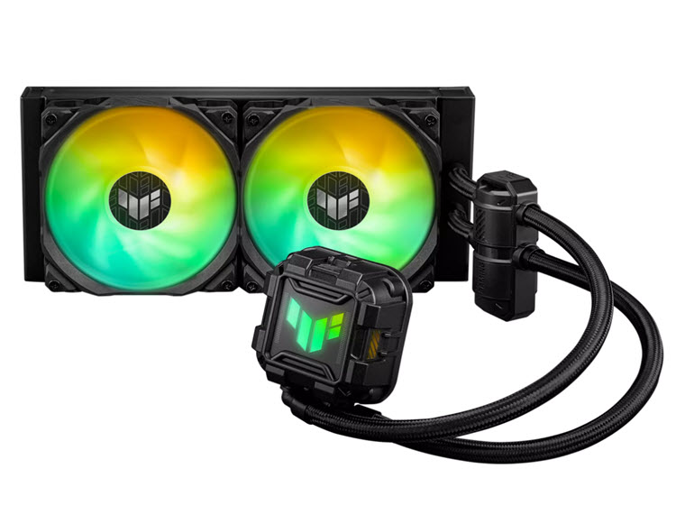Milwaukee PC - Asus TUF Gaming LC II 240 ARGB AIO Liquid CPU Cooler - AMD/Intel, Aura Sync, 2x120mmARGB Fans