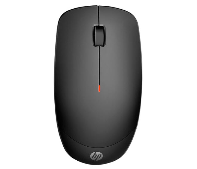 Milwaukee PC - HP 235 Slim Wireless Mouse - Red Optical, 1600dpi, AES 128-bit