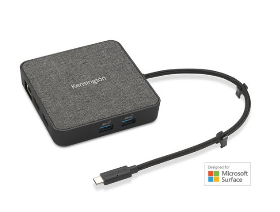 Milwaukee PC - Kensington MD125U4 USB4 Portable Docking Station (DFS) - Microsoft Surface