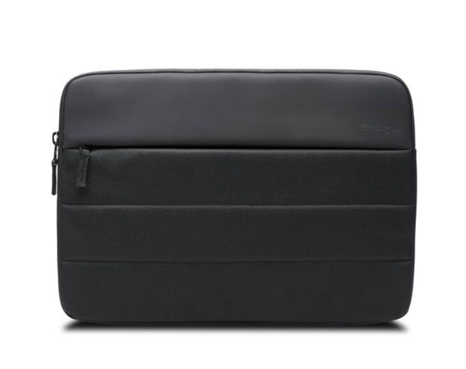 Milwaukee PC - Kensington EQ Laptop Sleeve 12” - Padded, Zipper, 2 Compartments, PCR, Black