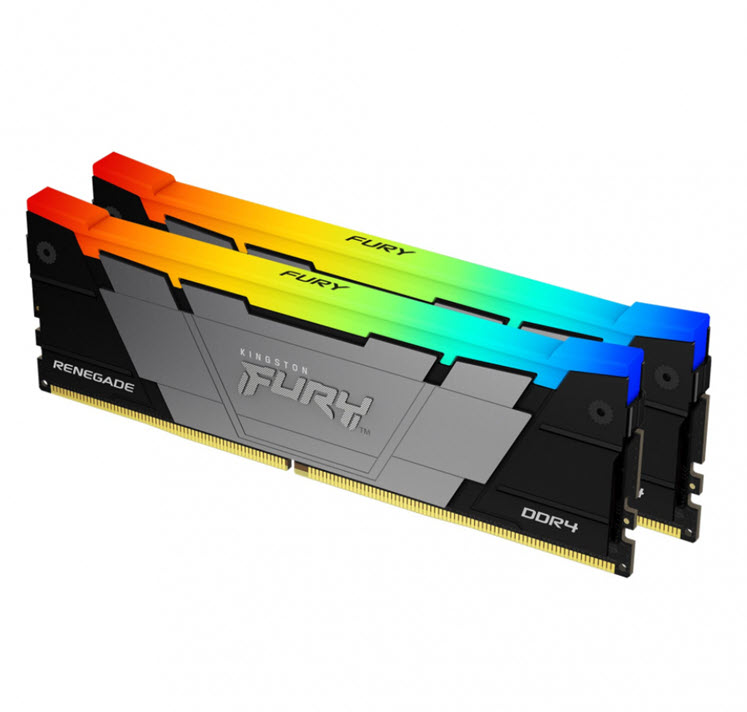 Milwaukee PC - Kingston FURY Renegade 16GB Kit(2x8GB) DDR4-4266MHz, CL19, 1Rx8, RGB, Black