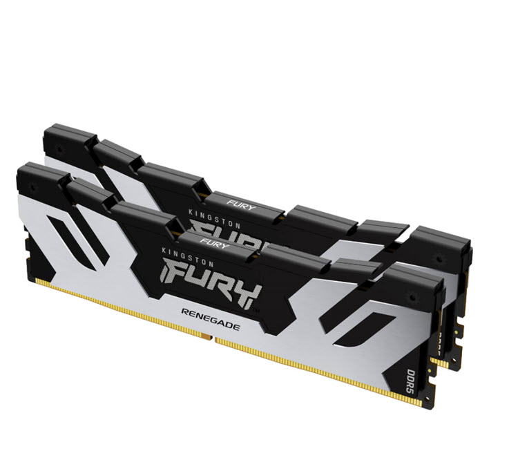 Milwaukee PC - Kingston FURY Renegade 32GB Kit (2x16GB), DDR5-7600MHz, CL38,  1Rx8, XMP 3.0, Black/Silver