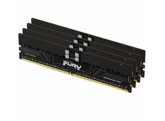 Milwaukee PC - Kingston FURY Renegade Pro 128GB Kit(4x32GB), DDR5-6400MHz, Reg, ECC, CL32, 2Rx8, AMD EXPO, XMP 3.0, DIMM