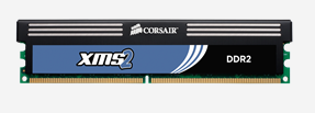 Milwaukee PC - Corsair XMS2 4GB Kit  (2 x 2GB) DDR2 800MHz Memory