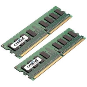 Milwaukee PC - 4GB kit (2GBx2), 240-pin DIMM, DDR2 PC2-6400 memory module (CT2KIT25672AA80E)