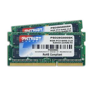 Milwaukee PC - 8GB DDR2 SOD PC2 6400 FD Only