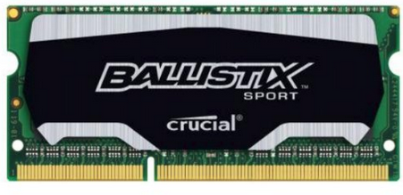 Milwaukee PC - Crucial Ballistix  4GB DDR3 1866 SODIMM