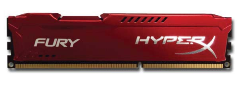 Milwaukee PC - Kingston 4GB DDR3 1866MHz  CL10 HyperX Fury Red