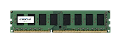 Milwaukee PC - Crucial PC3-12800 8GB DDR3L-1600 Single Module - 240pin, 1.35/1.5V, CL11