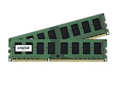 Milwaukee PC - Crucial 8 GB Kit (4 GB x 2) DDR3-1866 CL13 UDIMM