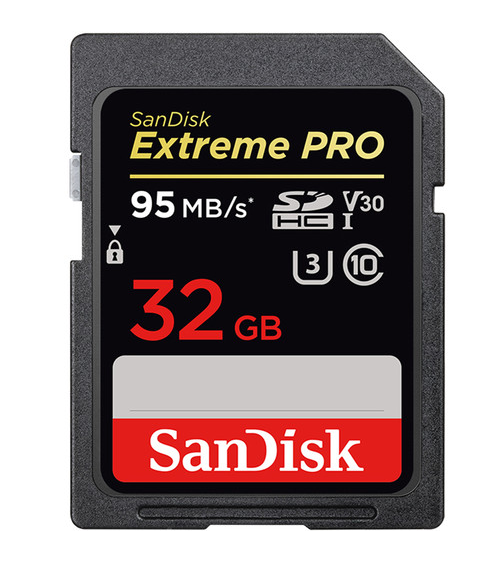 Milwaukee PC - SanDisk 32GB ExtremPRO SDHC Memory Card