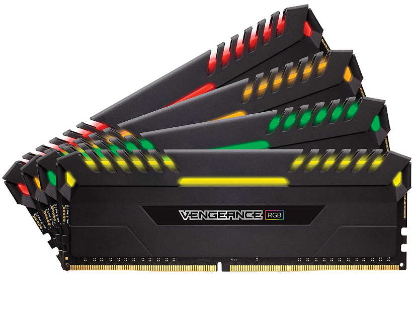 Milwaukee PC - Corsair VENGEANCE® RGB 32GB Kit  (4 x 8GB) DDR4- 3466MHz