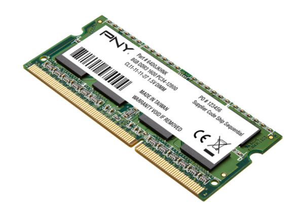 Milwaukee PC - PNY 8GB DDR3 1600MHz SODIMM
