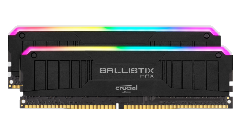Milwaukee PC - Crucial Ballistix MAX RGB 16GB Kit (2 x 8GB) DDR4-4000 Desktop Gaming Memory (Black)