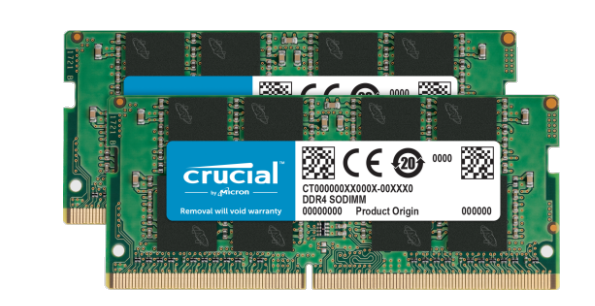 Milwaukee PC - Crucial 32GB Kit (2 x 16GB) DDR4-3200 SODIMM