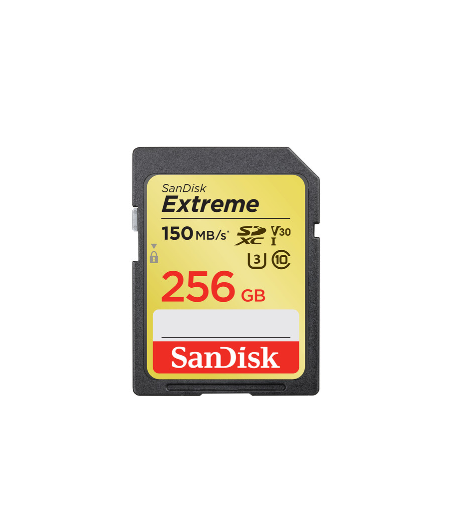 Milwaukee PC - SanDisk Extreme SDXC UHS- I 256GB Memory Card