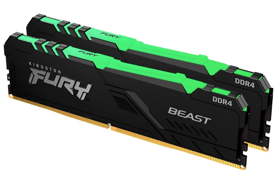 Milwaukee PC - Kingston FURY Beast RGB 64GB Kit (2x32) DDR4-3600MHz CL18