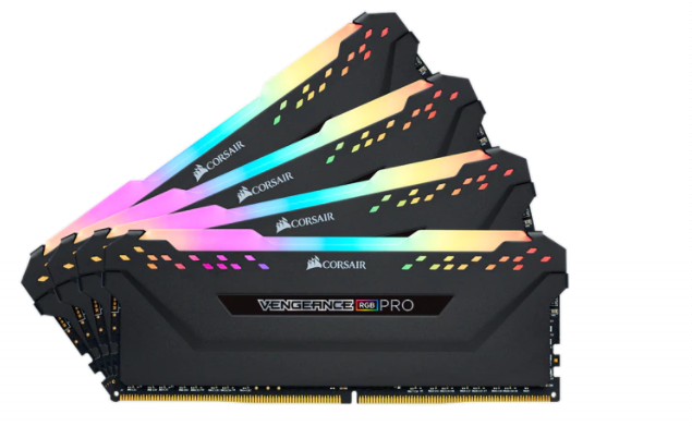 Milwaukee PC - VENGEANCE® RGB PRO 32GB (4 x 8GB) DDR4-3600MHz  Kit — Black