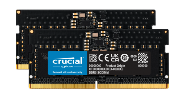 Milwaukee PC - Crucial 16GB Kit (2 x 8GB) DDR5-4800 SODIMM