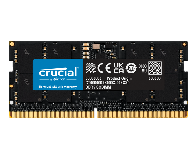 Milwaukee PC - Crucial 16GB DDR5-4800 SODIMM