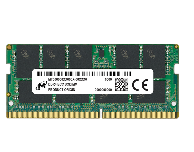 Milwaukee PC - Micron DDR4-3200MHz  16GB  ECC SODIMM 