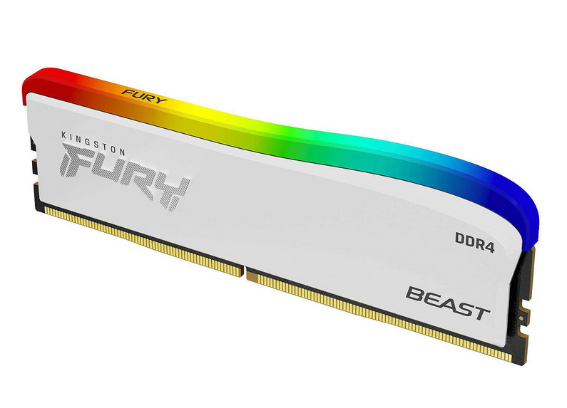 Milwaukee PC - Kingston FURY Beast 16GB DDR4-3600MHz RGB White