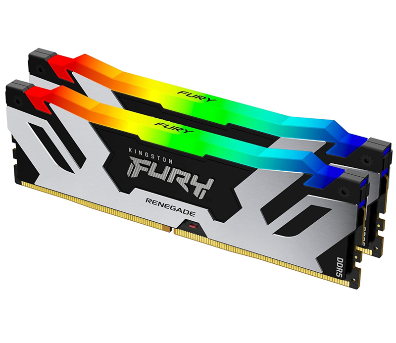 Milwaukee PC - Kingston FURY Renegade RGB - 32GB Kit(2x16GB), 6800MHz, XMP 3.0, Silver