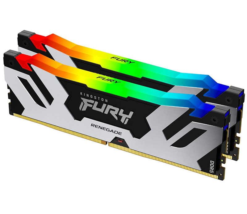 Milwaukee PC - Kingston FURY Renegade RGB - 32GB Kit(2x16GB) DDR5-7200MHz, XMP 3.0, Silver