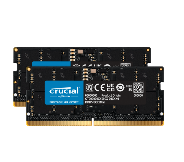 Milwaukee PC - Crucial 64GB Kit (2x32GB) DDR5-5200MHz SODIMM CL42