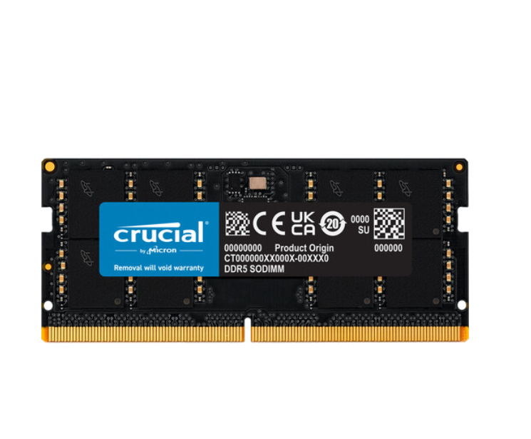 Milwaukee PC - Crucial 16GB DDR5-5200MHz SODIMM CL42, 1.1v